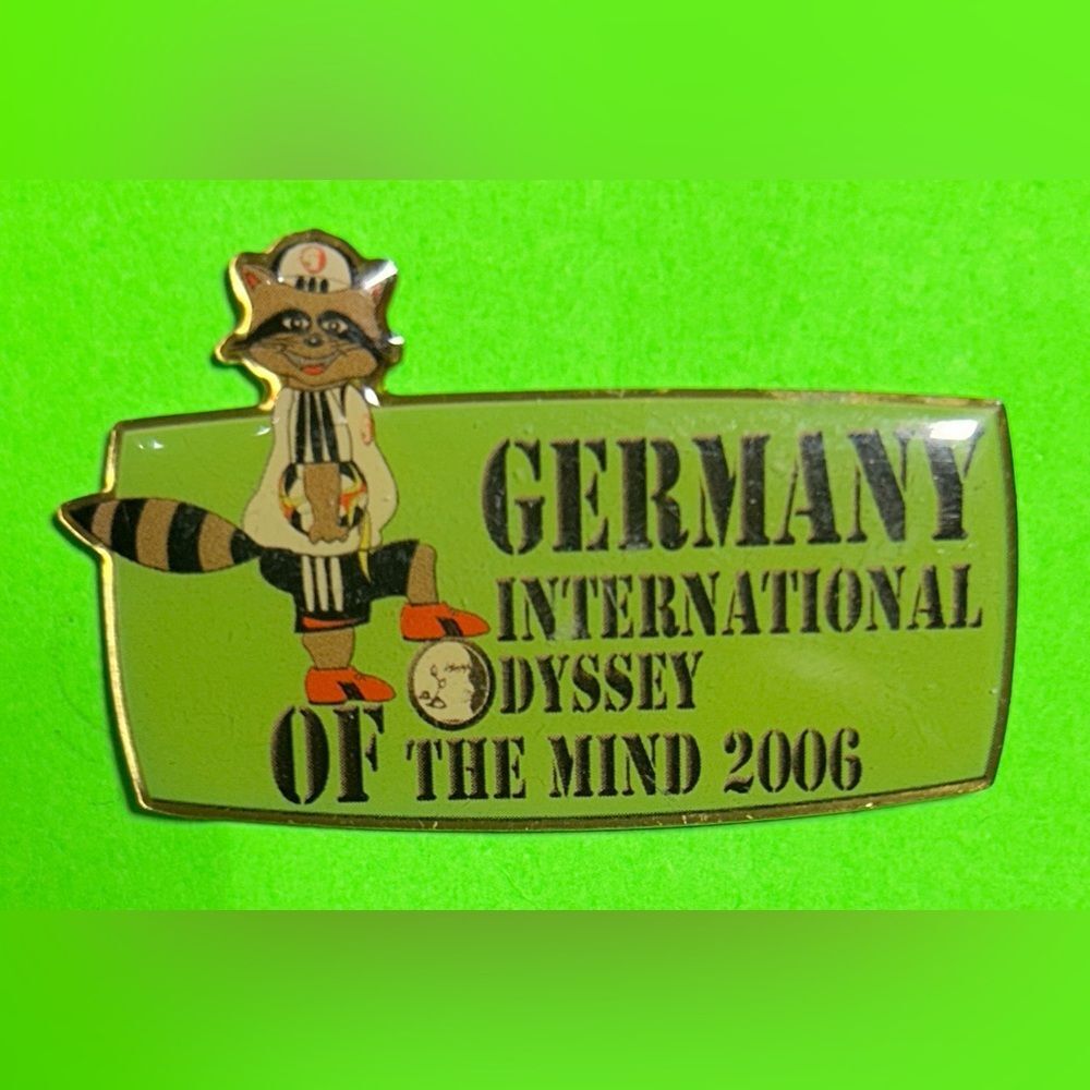 Germany International Odyssey of the Mind 2006 Collectible Enamel Pin